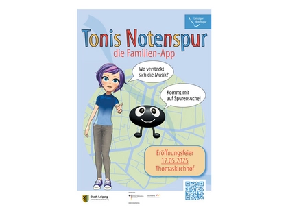 Familien-App „Tonis Notenspur“ startet Familien-App „Tonis Notenspur“ startet
