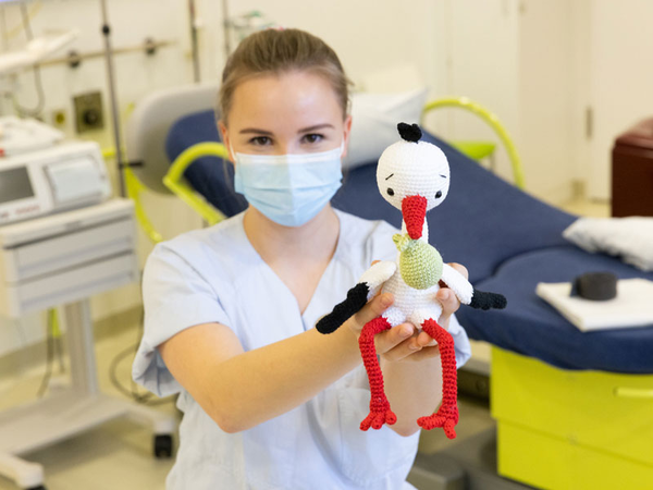 Die Hebammen am Universitätsklinikum Leipzig bieten jetzt eine individuelle Sprechstunde zur Geburtsanmeldung an. Foto: UKL / Stefan Straube