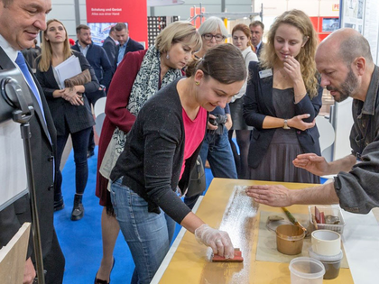 Breites Ausstellungsspektrum auf der denkmal 2022 in Leipzig