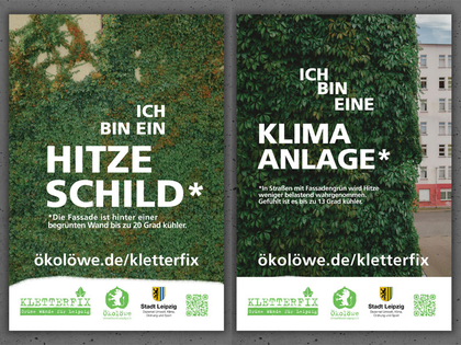 Ökolöwe startet Aktion für Fassadengrün in Leipzigs Freibädern