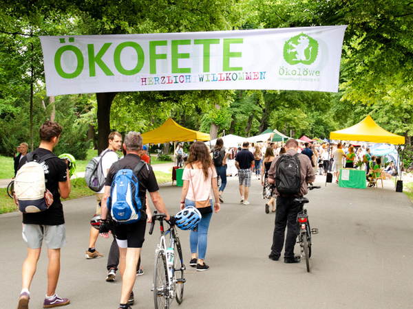 Leipziger Ökofete, Foto: Ökolöwe