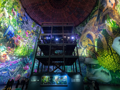 Osterspaziergänge für Familien im Panometer Leipzig