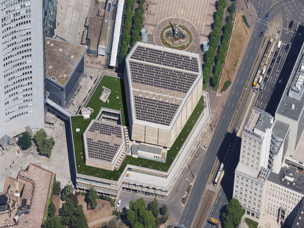 Fotomontage: Gewandhaus zu Leipzig