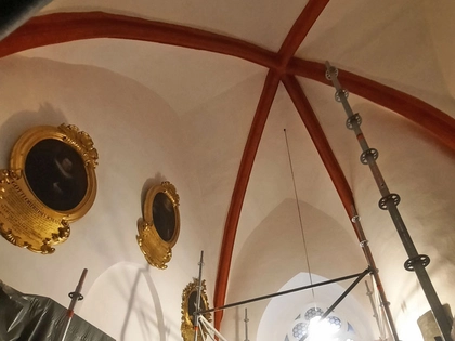 Thomaskirche Leipzig rüstet ab