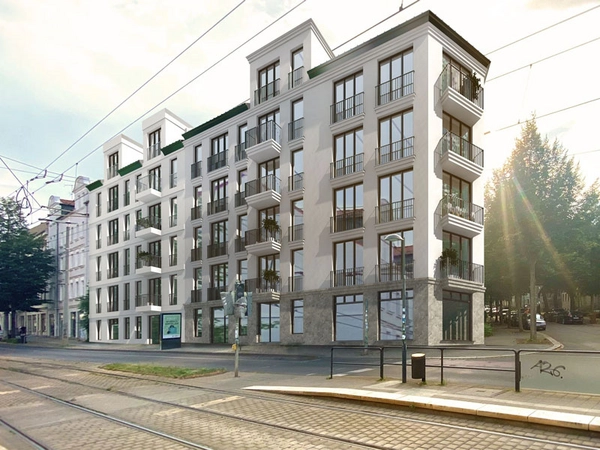 Visualisierung: Wilhelminenstraße, Foto: QUARTERBACK Immobilien AG