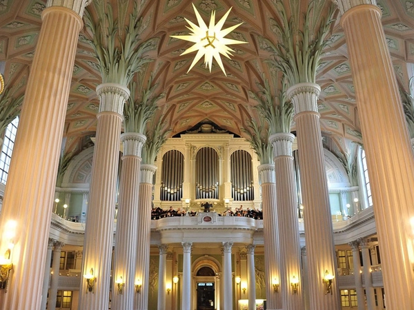 BachChor an der Nikolaikirche, Foto: Andreas Birkigt 