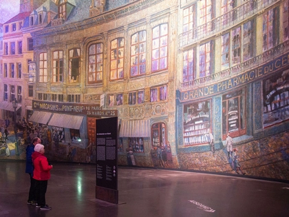 Neue Führungen zur Panoramaausstellung DIE KATHEDRALE VON MONET im Panometer Leipzig