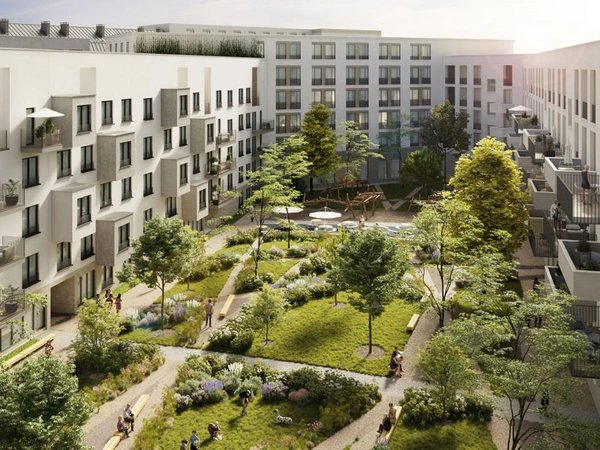 Visualisierung: Krystallpalast Quartier Leipzig, Foto: QUARTERBACK Immobilien AG