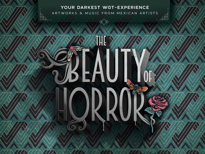 Ausstellung in den Promenaden Hauptbahnhof begleitend zum 30. Wave & Gotik Treffen in Leipzig