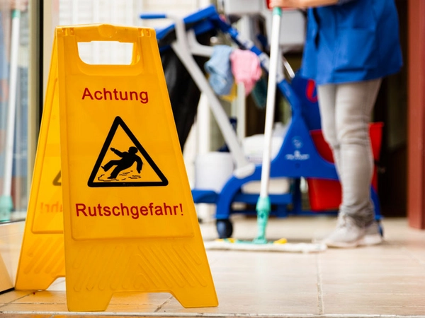 Gebäudereinigerin, Foto: IG BAU