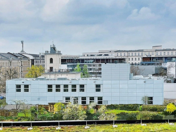 Das neue Forschungsgebäude des Instituts für Meteorologie der Universität Leipzig. Foto: SIB / Cornelia Ködderitzsch