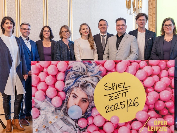 Jahrespressekonferenz der Oper Leipzig zur Präsentation der Saison 2025/26 am 10.04.2025, Foto: Tom Schulze