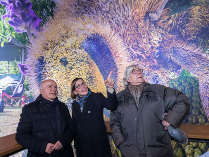 Neue Ausstellung „CAROLAS GARTEN - Eine Rückkehr ins Paradies“ im Panometer Leipzig eröffnet