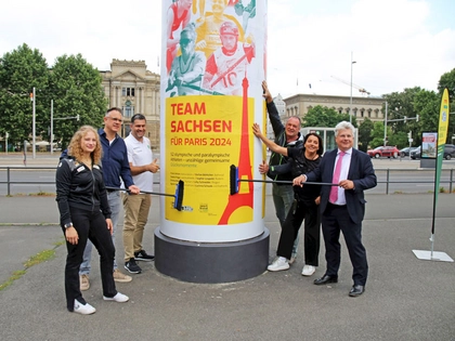 Neue Kampagne des Team Sachsen für die olympischen und paralympischen Spiele in Paris 2024