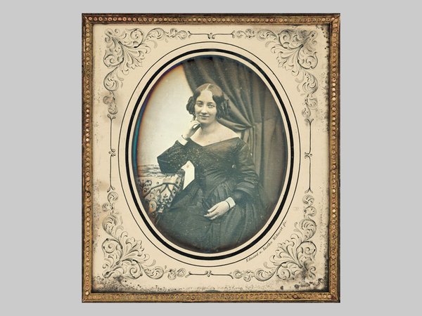 Daguerreotypie einer Frau von Bertha Wehnert-Beckmann, Foto: SGM