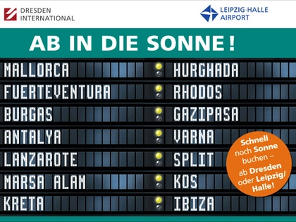 Flughäfen Leipzig/Halle startet in die Wintersaison