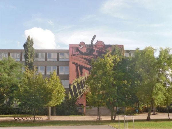 100. Schule (Miltitzer Allee 1), Foto: Stadt Leipzig