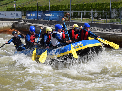 Teilnehmer für Finale des MITGAS Schüler-Raftings im Kanupark Markkleeberg stehen fest