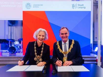Kooperationsvereinbarung zwischen Stadt und Universität Leipzig unterzeichnet