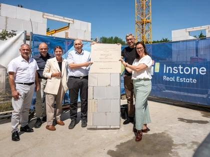 Instone und WBG Kontakt legen Grundstein für weitere 69 Mietwohnungen in der Parkstadt Leipzig