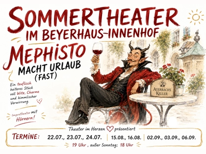 Ein teuflisch unterhaltsames Sommertheater im Beyerhaus Innenhof