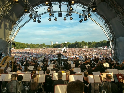 „Klassik airleben“ 2022 im Leipziger Rosental