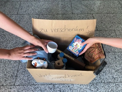 Anlässlich des "World Secondhand Day" veranstaltet der BUND Leipzig einen Markt