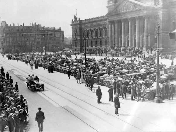 Sternfahrt Leipziger Automobil Klub 1913