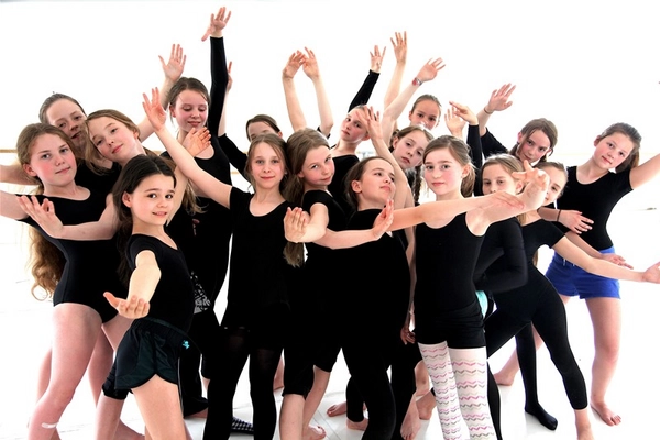 Probe zum Premieren-Tanzstück "Sind wir denn von allen guten Geistern verlassen?“ (Juniorcompany der Jüngeren des Leipziger Tanztheaters)