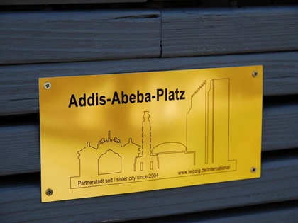 Familienfest und Preisverleihung auf dem Addis-Abeba-Platz in Leipzig