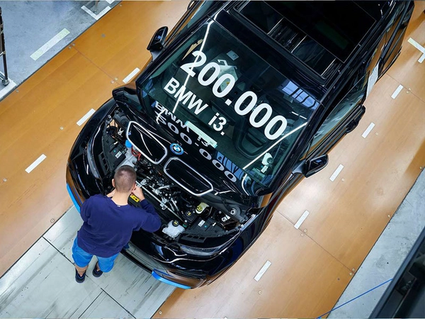 Fertigungsjubiläum des I3 im BMW Group Werk Leipzig, Foto: BMW Group