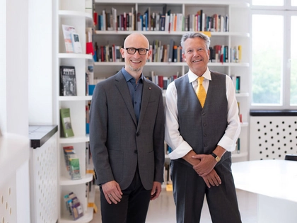 Johannes Neuer ist Direktor der Deutschen Nationalbibliothek in Leipzig