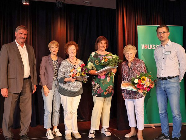 Auszeichnung für 100 Ehrenamtliche der Volkssolidarität Leipzig, Foto: Ulrike Gierth