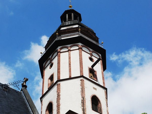 Turm der Leipziger Thomaskirche, Foto: Ev.-Luth. Kirchgemeinde St. Thomas
