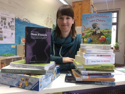 Ökolöwe sucht Paten für neue Bücher