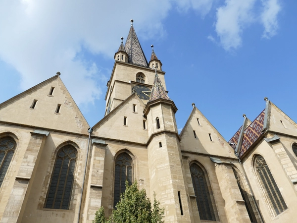 Evangelische Stadtpfarrkirche Hermannstadt (Sibiu, Rumänien), Foto: pixabay.com / falco