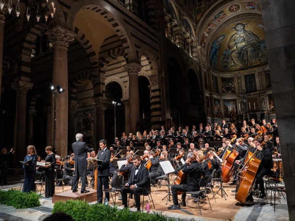 Konzertchor Leipzig im Dom zu Pisa, Foto: Uwe Buchheim