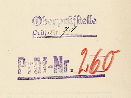 Deutsches Buch- und Schriftmuseum zeigt Ausstellung „Schmutz und Schund. Die Weimarer Republik“ Deutsches Buch- und Schriftmuseum zeigt Ausstellung „Schmutz und Schund. Die Weimarer Republik“