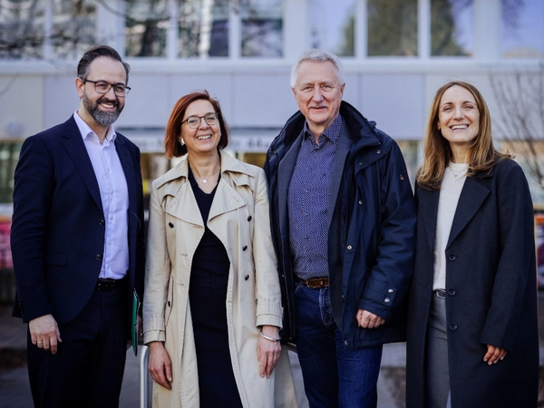 Sebastian Gemkow, Dr. Andrea Diekhof, Jörg Gaßner und Monika Schwarzenberg, Foto: Anne Schwerin