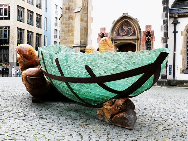 Glasarche in Leipzig, Foto: Naturkundemuseum Leipzig