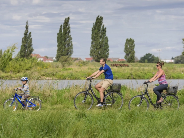 Region Leipzig: Familienausflug auf dem Mulderadweg, Foto: Christian Hüller