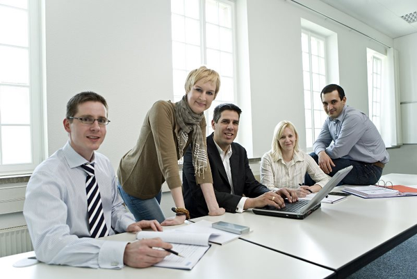 MBA-Studenten der Handelshochschule Leipzig (HHL).