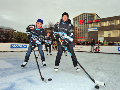 Winterstart mit den IceFighters Leipzig am Paunsdorf Center Winterstart mit den IceFighters Leipzig am Paunsdorf Center