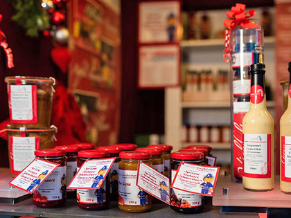 fairgourmet ist wieder mit einem Stand auf dem Leipziger Weihnachtsmarkt 2022 dabei