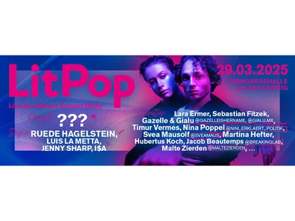 Die LitPop 2025 von MDR und ARTE zur Leipziger Buchmesse