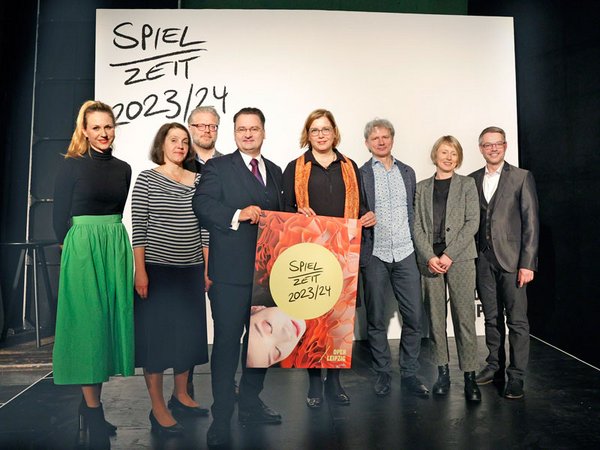 Oper Leipzig: Jahrespressekonferenz Spielzeit 23/24 am 22. März 2023, Foto: Ida Zenna