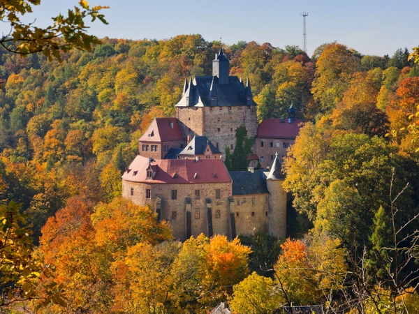 Burg Kriebstein, Foto: LTM / Sylvio Dittrich