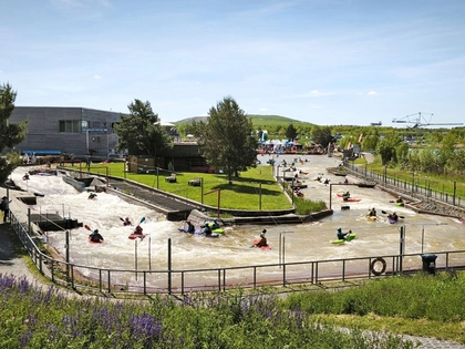 XXL-Paddelfestival eröffnete Saison im Kanupark Markkleeberg