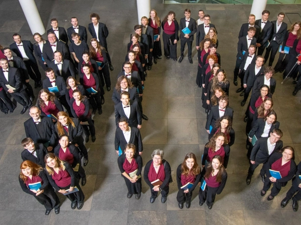 Der Leipziger Universitätschor wird dieses Jahr 100 Jahre alt. Foto: Sebastian de Vries