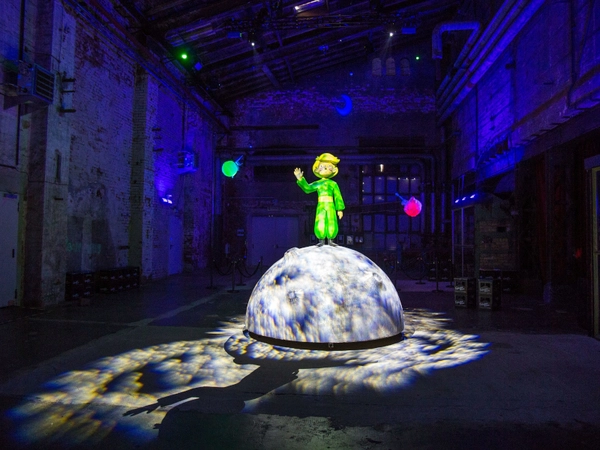 Kunstkraftwerk Leipzig: Der kleine Prinz auf Reisen, Foto: Sally Punge